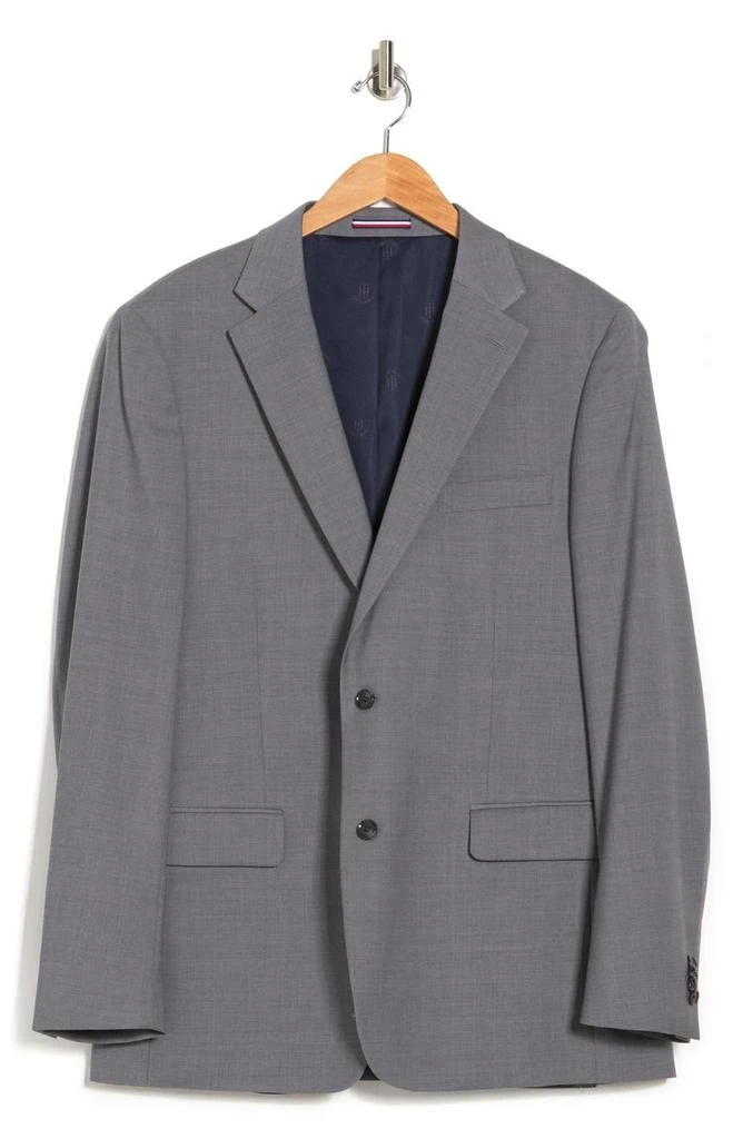 商品Tommy Hilfiger|Tommy Sharkskin Two Button Notch Lapel Wool Blend Suit Separates Jacket,价格¥1491,第2张图片详细描述