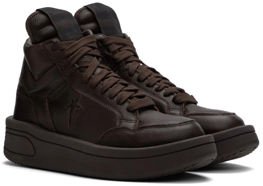 商品Rick Owens|Brown Converse Edition Turbowpn Sneakers,价格¥1976,第4张图片详细描述