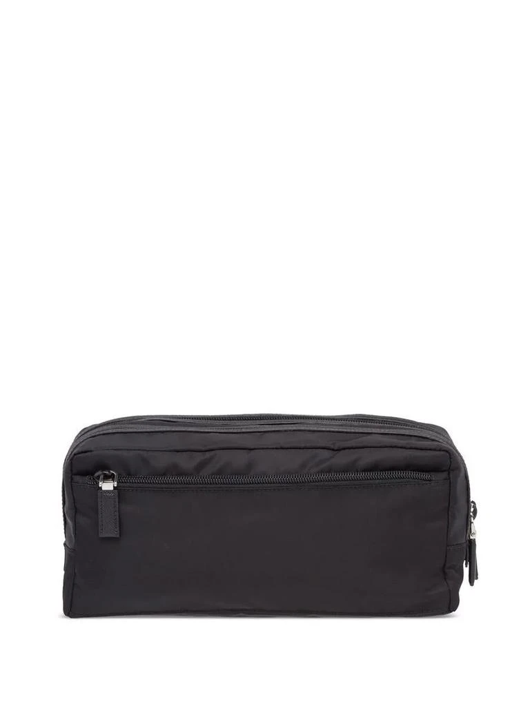 商品Prada|PRADA Re-Nylon and leather travel pouch,价格¥5170,第3张图片详细描述