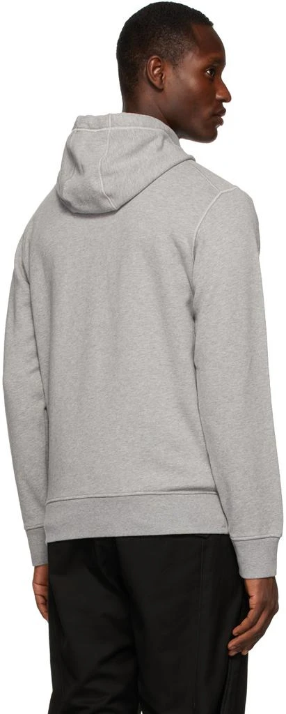 商品Stone Island|Grey Fleece Hoodie,价格¥1522,第3张图片详细描述