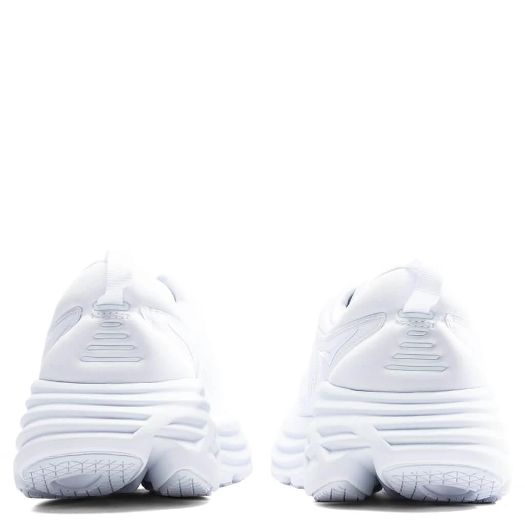 商品Hoka One One|Bondi 8 - White/White,价格¥971,第4张图片详细描述