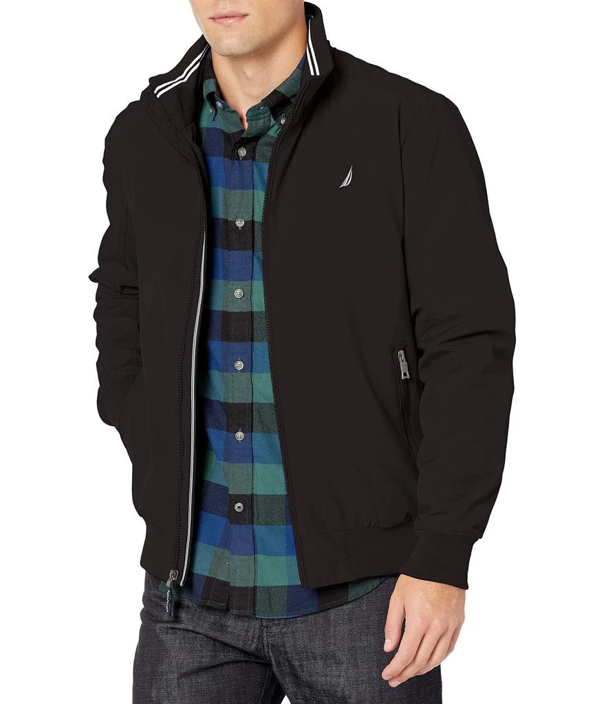 商品Nautica|Men's Zip Up Bomber Jacket, Water and Wind Resistant,价格¥672,第1张图片