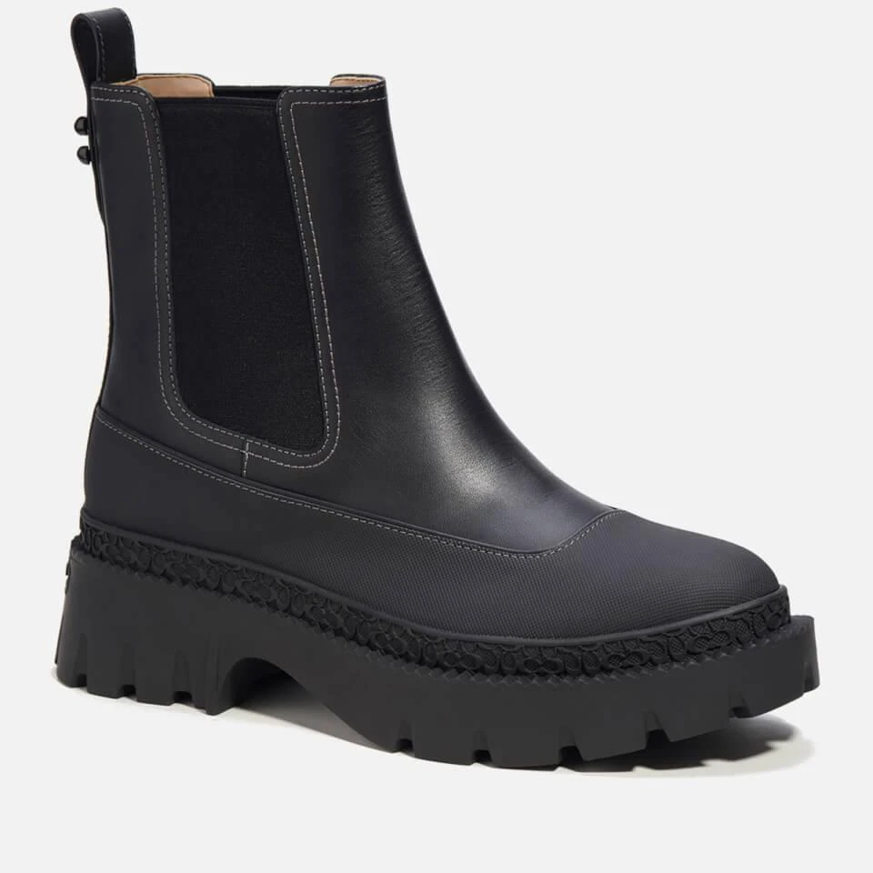 商品Coach|COACH JAYLA LEATHER CHELSEA BOOTS,价格¥2839,第2张图片详细描述