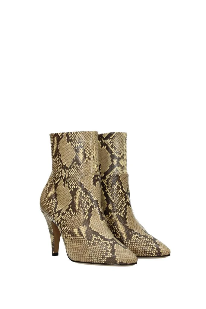 商品Celine|Ankle boots Leather Python Beige,价格¥4503,第2张图片详细描述