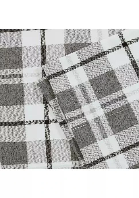 商品Eddie Bauer|Bauer Fall Creek Plaid Pole Top Window Valance,价格¥141,第3张图片详细描述
