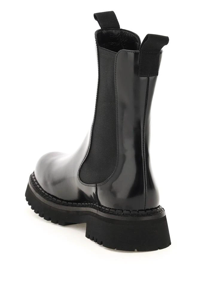 商品Moschino|Moschino logo combat boots,价格¥2279,第3张图片详细描述