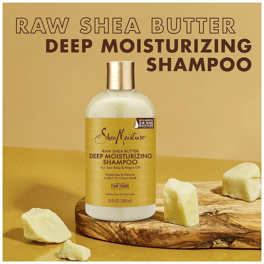 商品SheaMoisture|Shampoo, Deep Moisturizing Raw Shea Butter,价格¥104,第5张图片详细描述