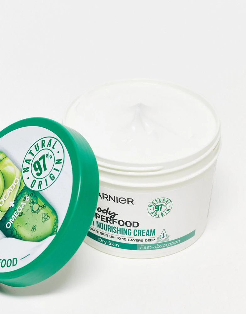 商品Garnier|Garnier Body Superfood Nourishing Body Cream for Dry Skin 380ml,价格¥104,第2张图片详细描述