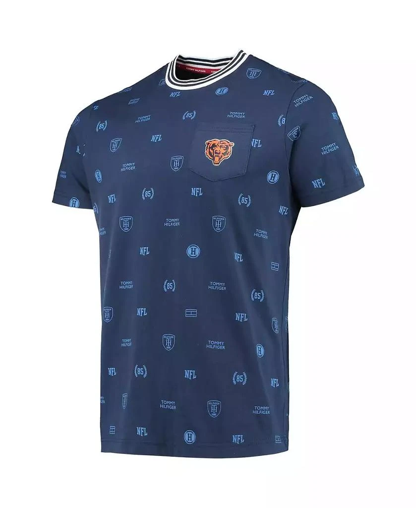 商品Tommy Hilfiger|Men's Navy Chicago Bears Essential Pocket T-shirt,价格¥345,第2张图片详细描述