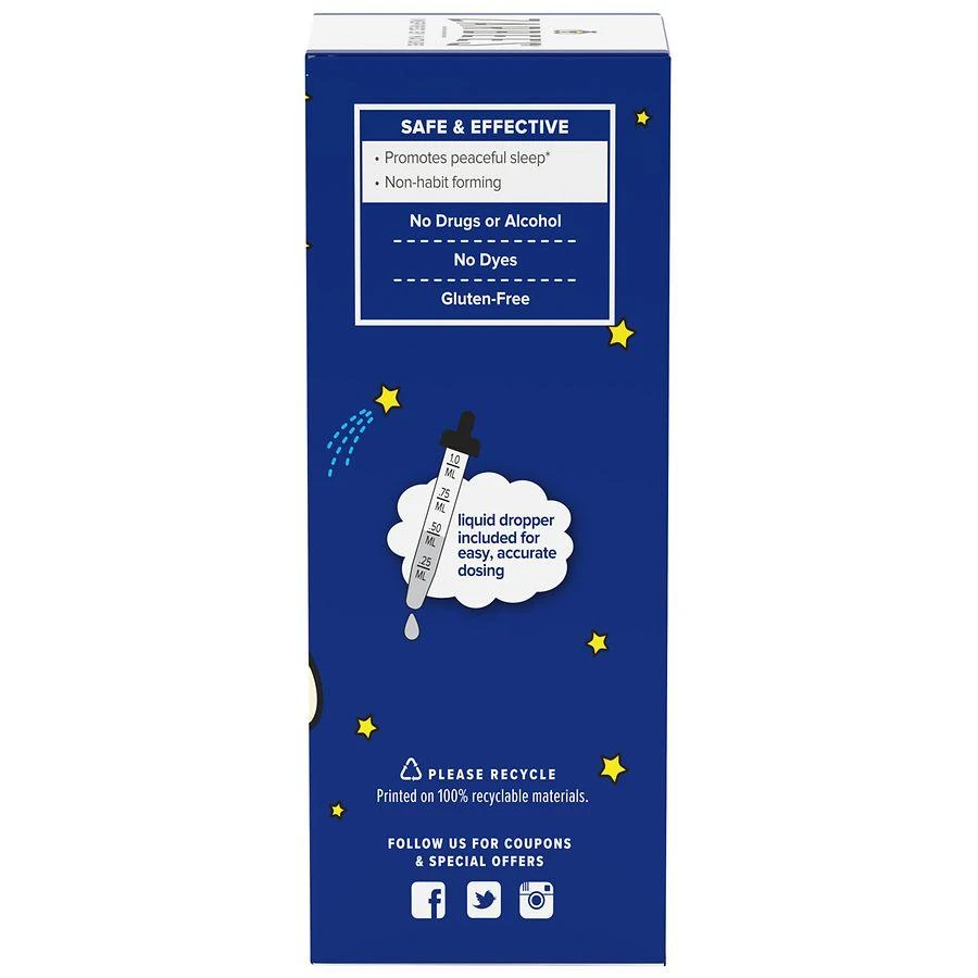 商品ZarBee's Naturals|Kids Sleep Supplement Liquid with 1 mg Melatonin, Natural Berry Mixed Berry, Fragrance-Free,价格¥81,第5张图片详细描述