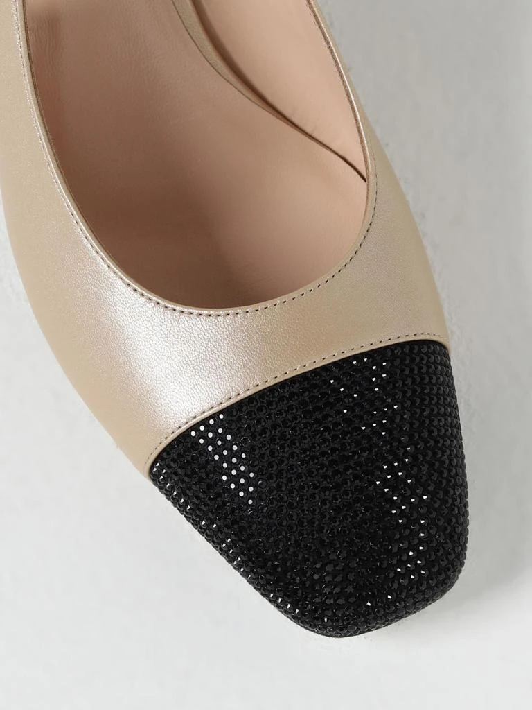 商品Rene Caovilla|Rene Caovilla slingbacks in leather and rhinestones,价格¥9359,第4张图片详细描述