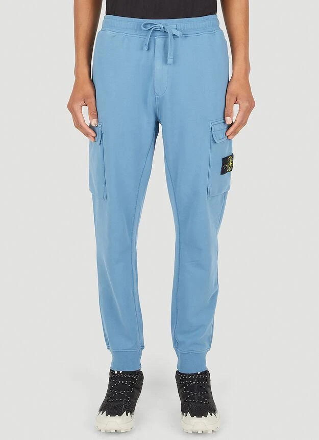 商品Stone Island|Cargo Track Pants in Light Blue,价格¥1268,第1张图片