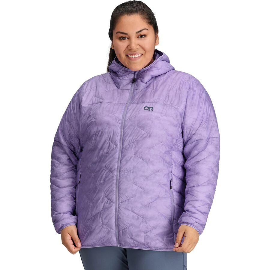 商品Outdoor Research|SuperStrand LT Plus Size Hooded Jacket - Women's,价格¥951,第1张图片