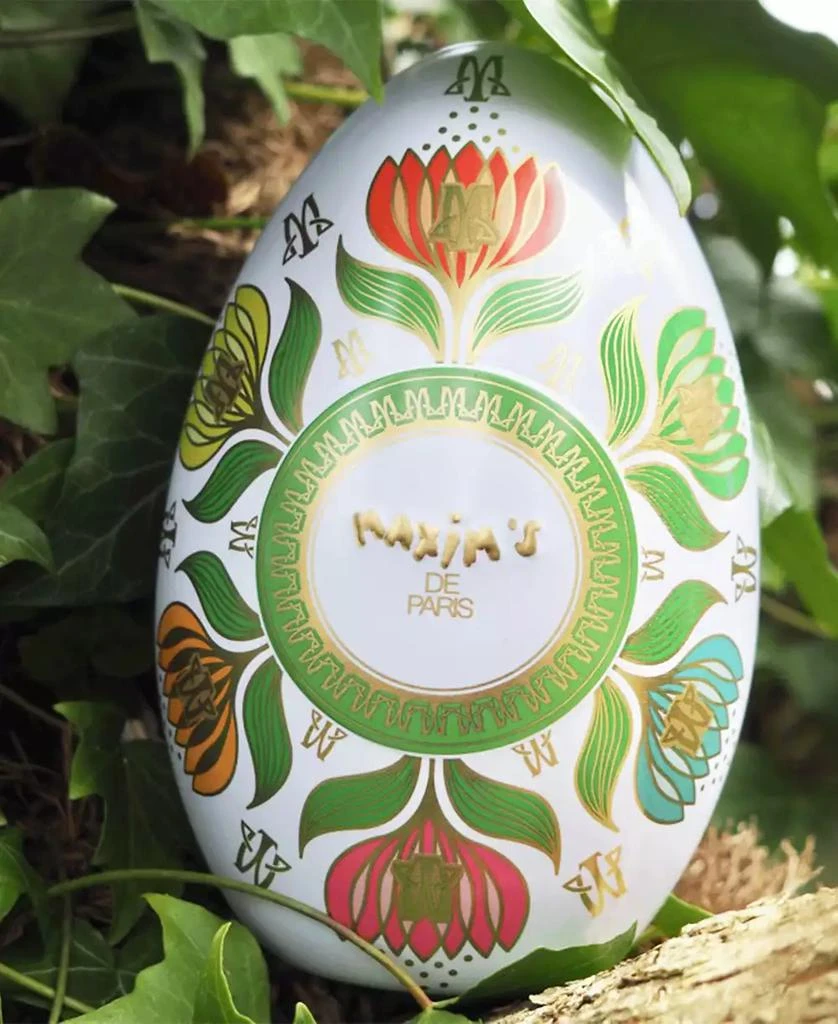 商品Maxim's De Paris|Maxim’s De Paris White Easter Egg Tin, Assortment Chocolate Eggs, 12 piece,价格¥218,第3张图片详细描述