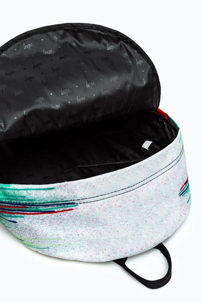 HYPE UNISEX RED MULTI DRIP CREST BACKPACK 商品
