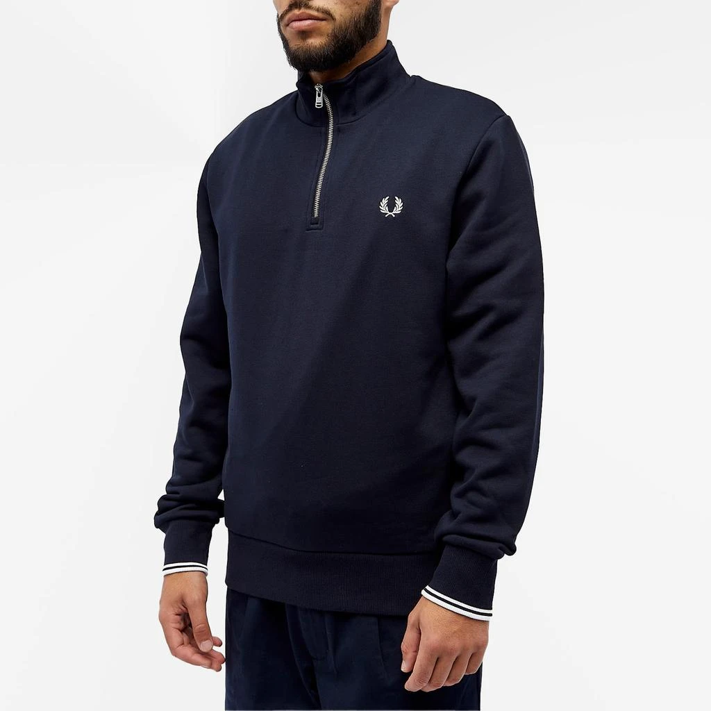 商品Fred Perry|Fred Perry Quarter Zip Sweat,价格¥873,第2张图片详细描述