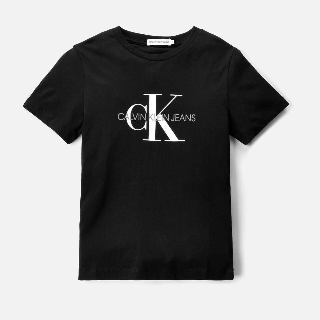 Calvin Klein Kids' Monogram Logo T-Shirt - CK Black商品第1张图片规格展示