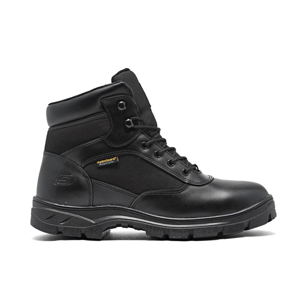 商品SKECHERS|Men's Work Relaxed Fit- Wascana - Benen WP Tactical Boots from Finish Line,价格¥561,第4张图片详细描述