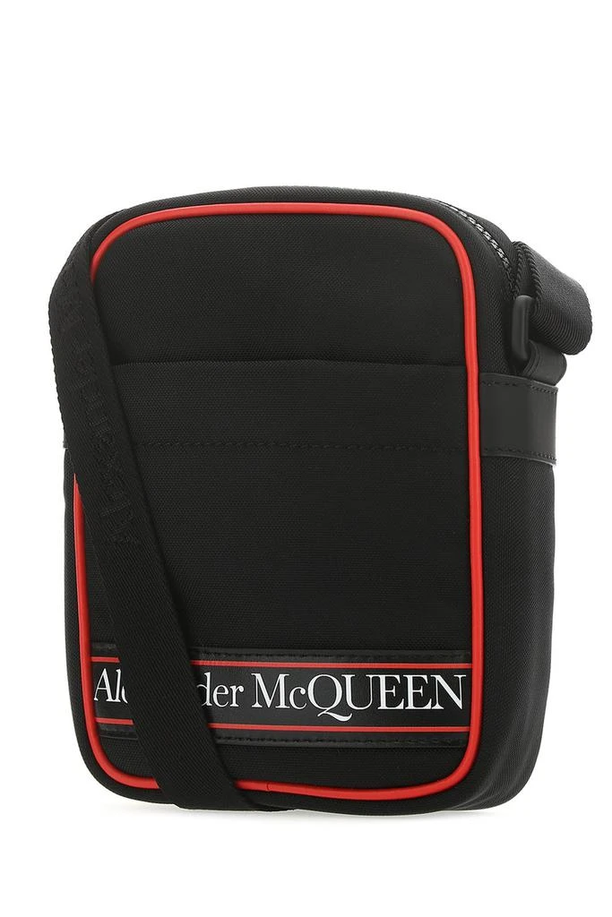 商品Alexander McQueen|Alexander McQueen Logo Detailed Zipped Messenger Bag,价格¥2504,第3张图片详细描述