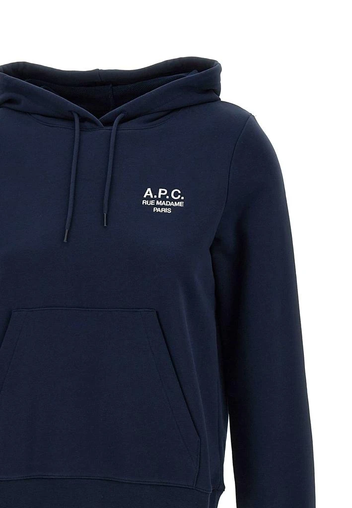 商品A.P.C.|A.P.C. Cotton hoodie Manuela Marine,价格¥1246,第4张图片详细描述