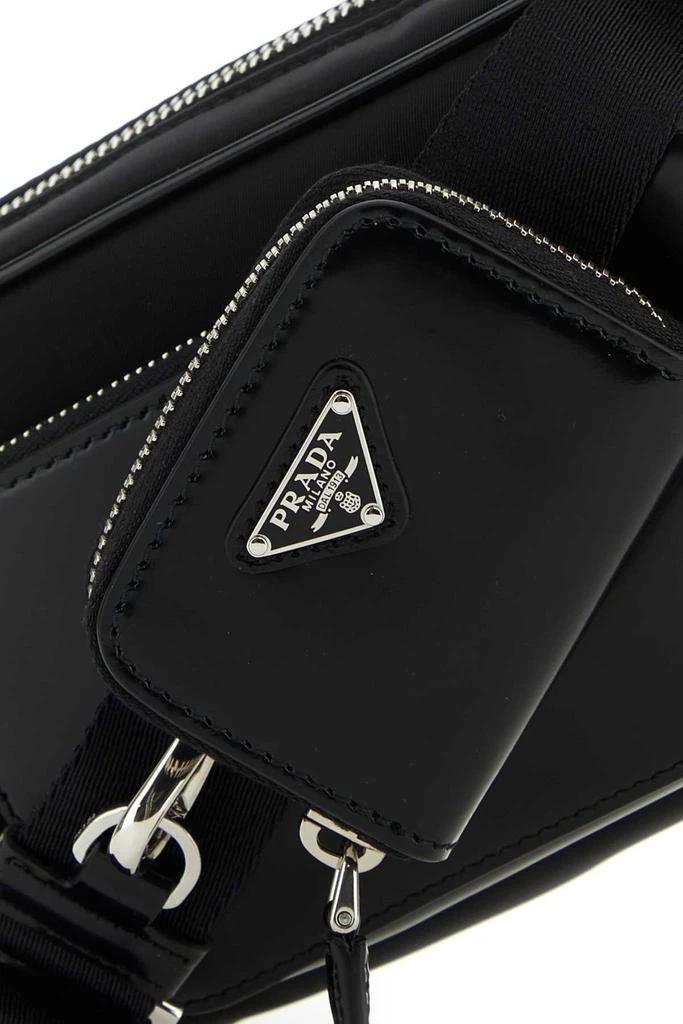 商品Prada|Prada Triangle-Logo Zipped Crossbody Bag,价格¥13377,第4张图片详细描述