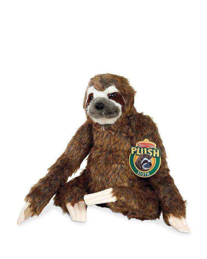 商品Melissa & Doug|Sloth Plush - Ages 3+,价格¥318,第3张图片详细描述