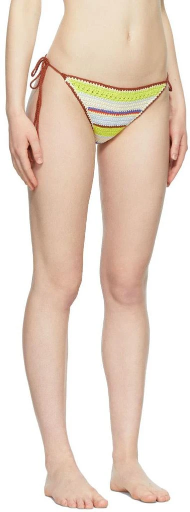 商品Ganni|Multicolor Cotton Bikini Bottom,价格¥268,第2张图片详细描述