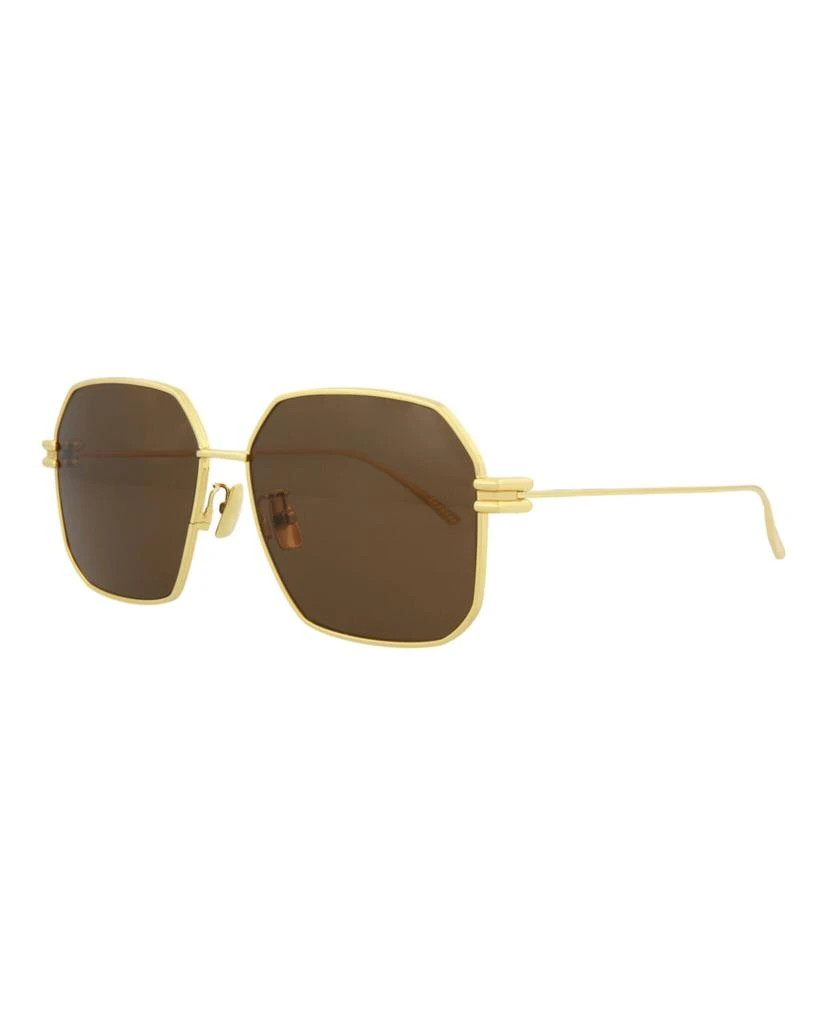 商品Bottega Veneta|Square-Frame Metal Sunglasses,价格¥1200,第2张图片详细描述