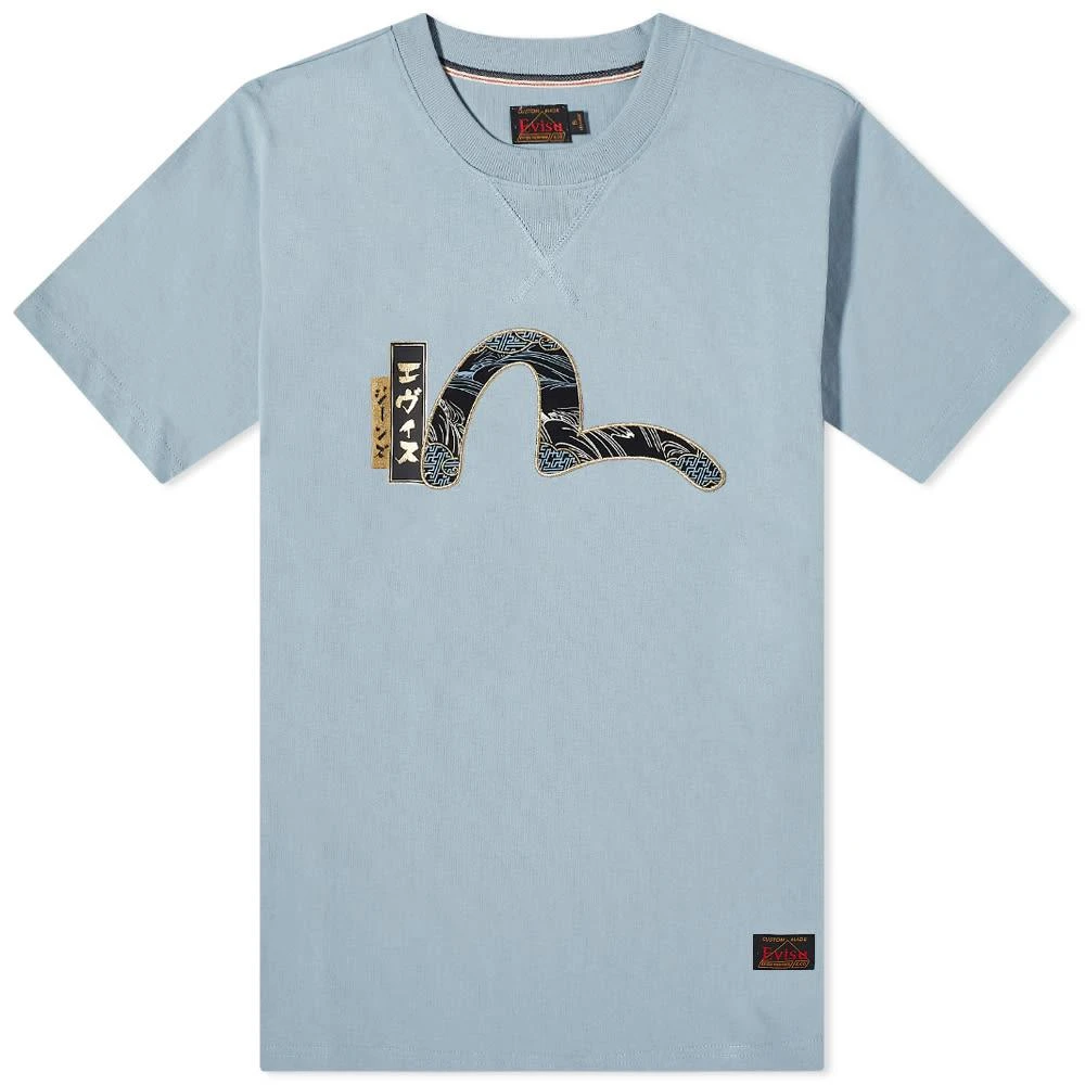 商品Evisu|Evisu Embroidered Seagull Tee,价格¥520,第1张图片