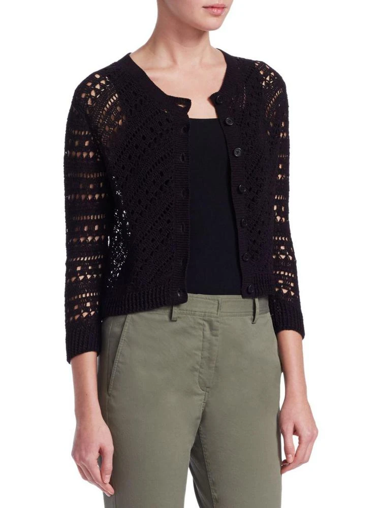 商品Theory|Theory - Crochet Knit Cardigan,价格¥1013,第3张图片详细描述