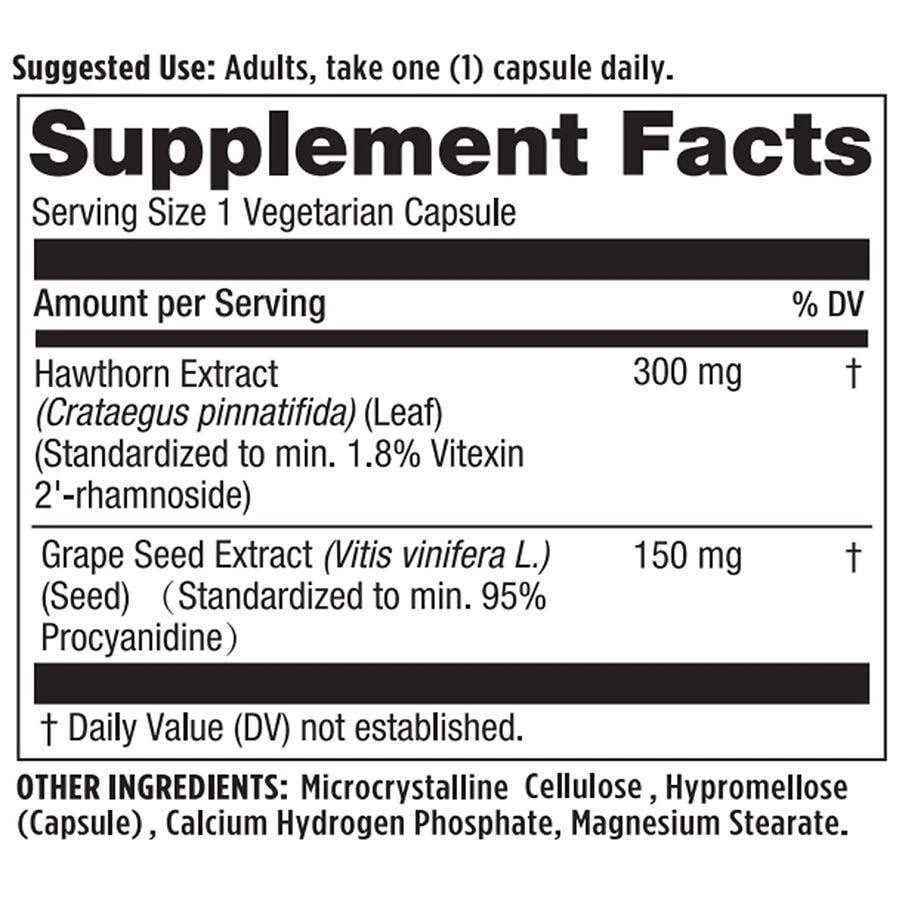商品Walgreens|Blood Pressure Support Supplement Capsules for Heart Health (60 days),价格¥154,第3张图片详细描述