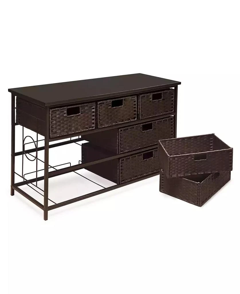 商品Badger Basket|August Collection Wide Seven Basket Storage Unit,价格¥2239,第2张图片详细描述