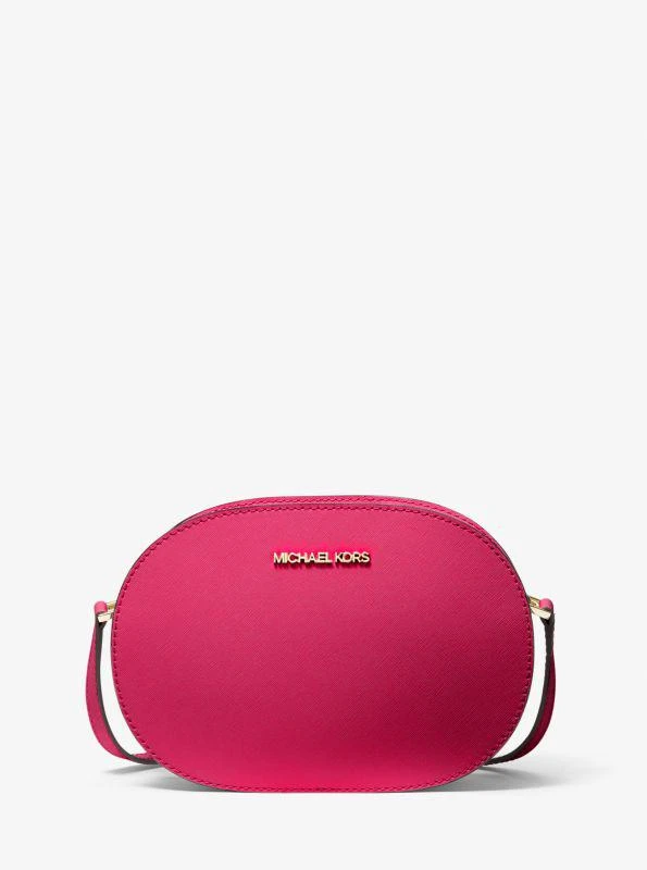 商品Michael Kors|Jet Set Travel Medium Saffiano Leather Crossbody Bag,价格¥412,第1张图片