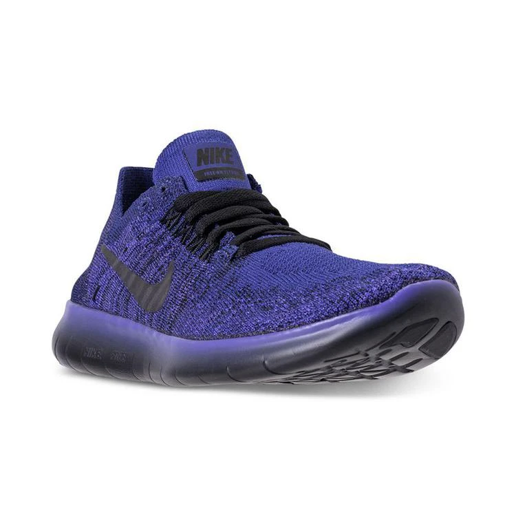 商品NIKE|Big Boys' Free Run Flyknit 2017 Running Sneakers from Finish Line,价格¥223,第1张图片