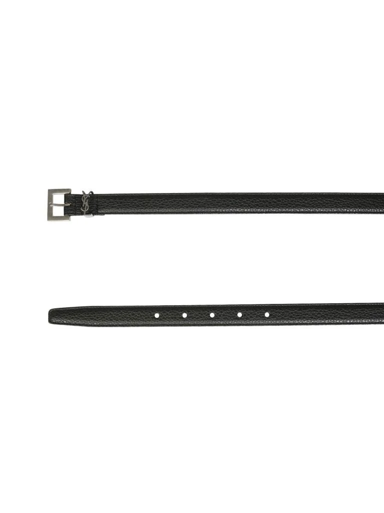 商品Yves Saint Laurent|Saint Laurent Monogram Appliqué Belt,价格¥2369,第3张图片详细描述
