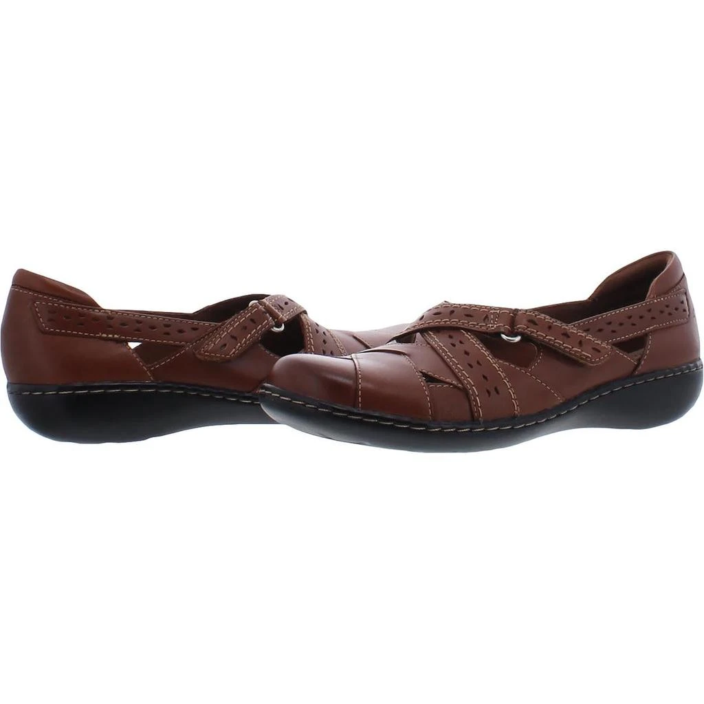 商品Clarks|Clarks Women's Ashland Spin Q Leather Ortholite Slip On Casual Loafer,价格¥160,第4张图片详细描述