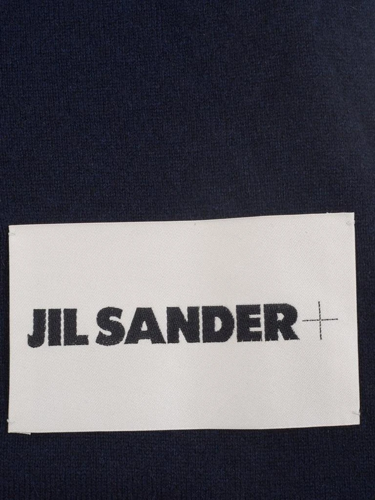 商品Jil Sander|Jil Sander+ Logo Patch Knitted Scarf,价格¥3982,第2张图片详细描述
