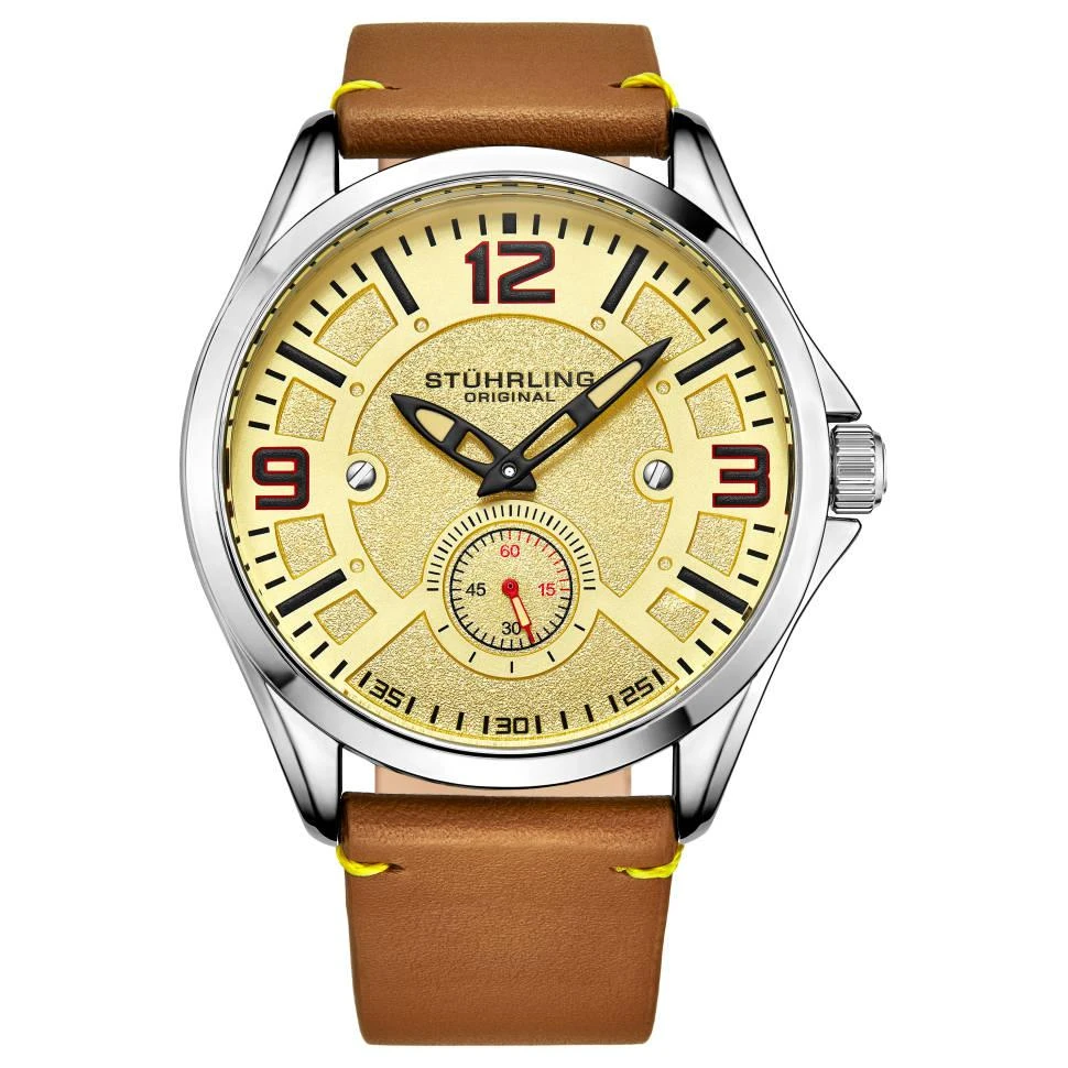 商品Stuhrling|Stuhrling Aviator 手表,价格¥753,第1张图片