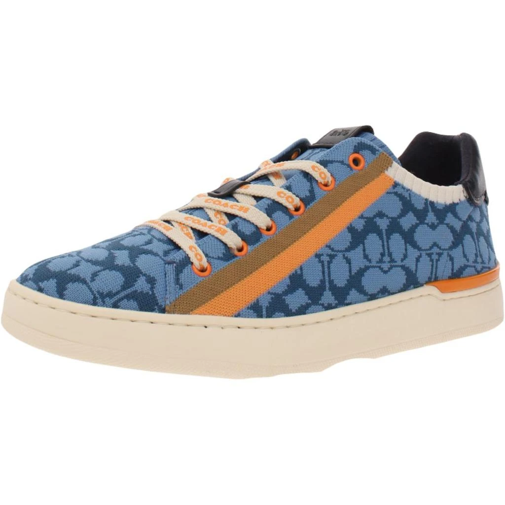 商品Coach|Coach Womens Lowline Sig Knit Knit Logo Casual and Fashion Sneakers,价格¥567,第2张图片详细描述