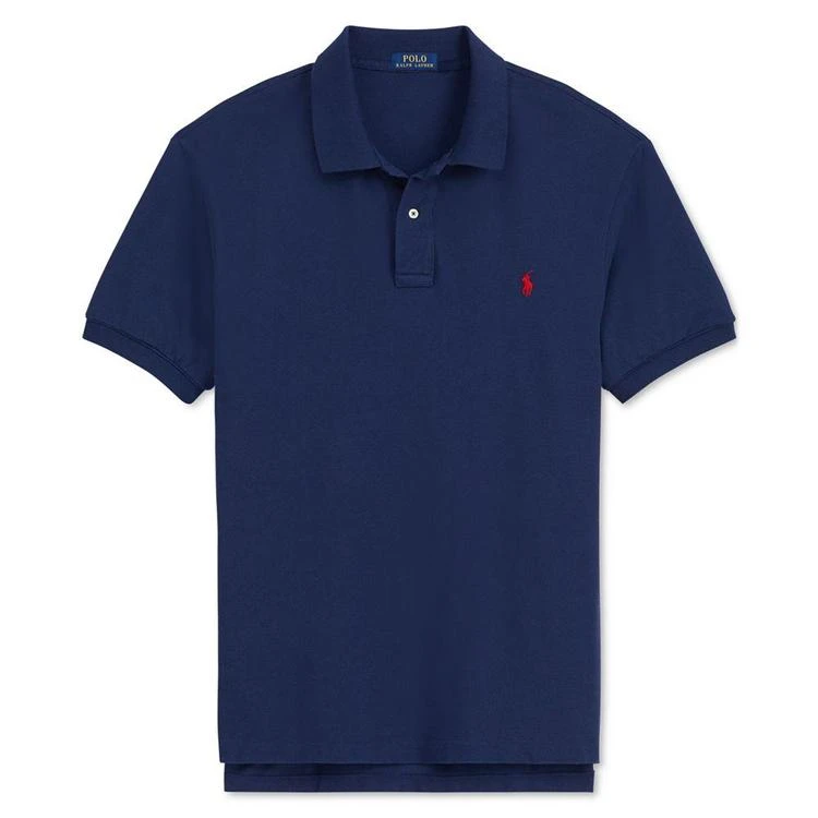 商品Ralph Lauren|Men's Big and Tall Classic-Fit Cotton Mesh Polo,价格¥731,第5张图片详细描述