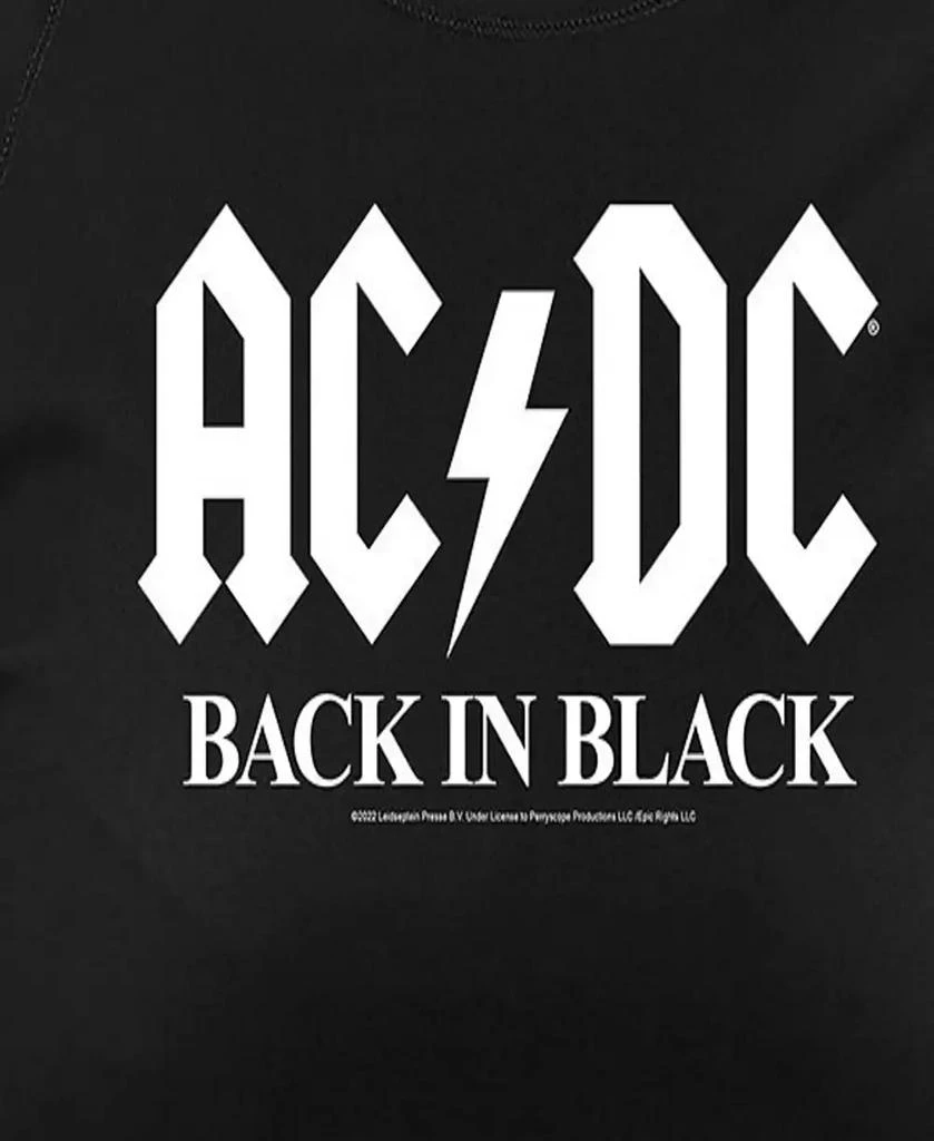 商品Hybrid Apparel|Plus Size ACDC Logo Back in Black Graphic Pullover Top,价格¥301,第3张图片详细描述