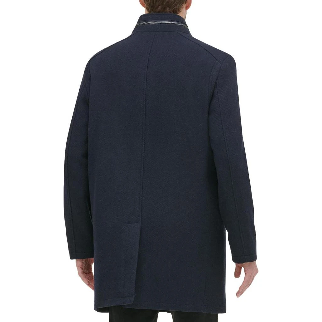 商品Kenneth Cole|Kenneth Cole New York Mens Wool Blend Single Breasted Pea Coat,价格¥516,第3张图片详细描述