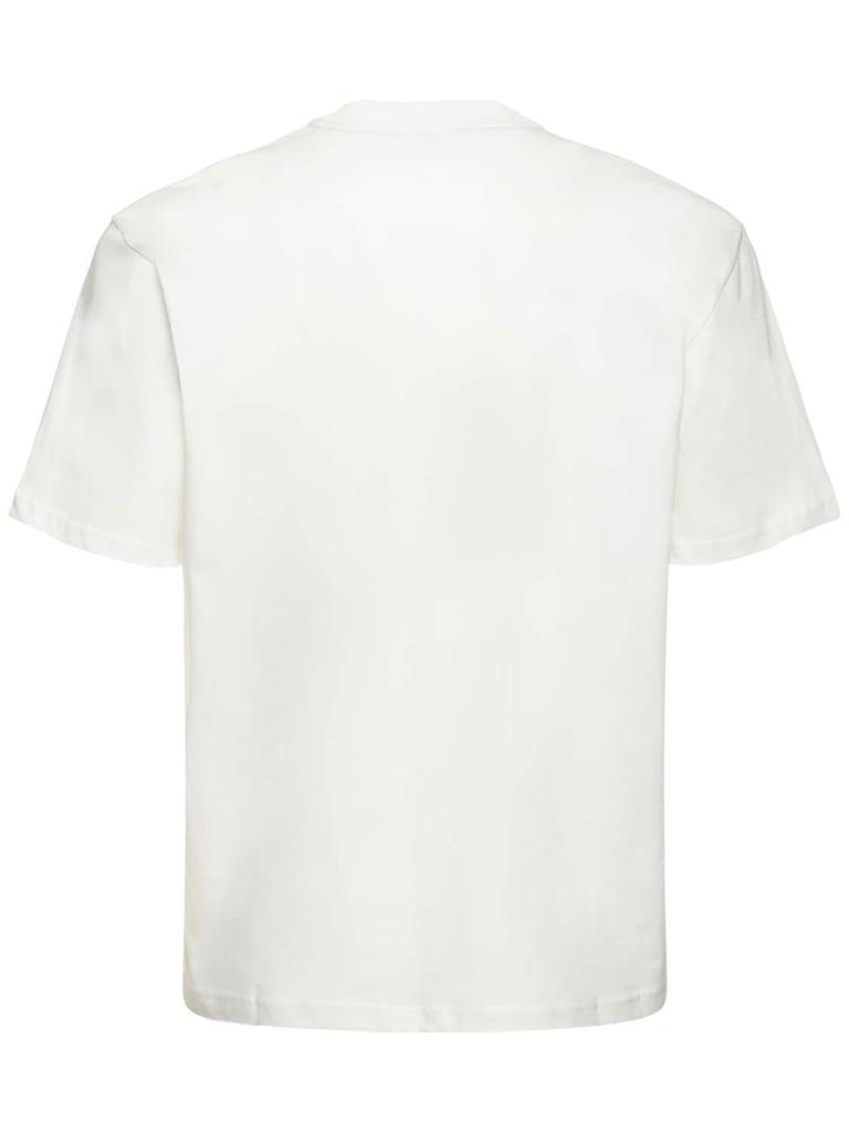 Logo Print Cotton Jersey T-shirt商品第2张图片规格展示
