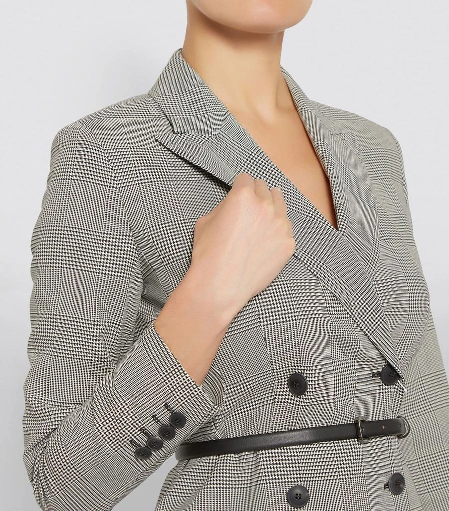 商品Max Mara|Belted Check Blazer Dress,价格¥6923,第3张图片详细描述