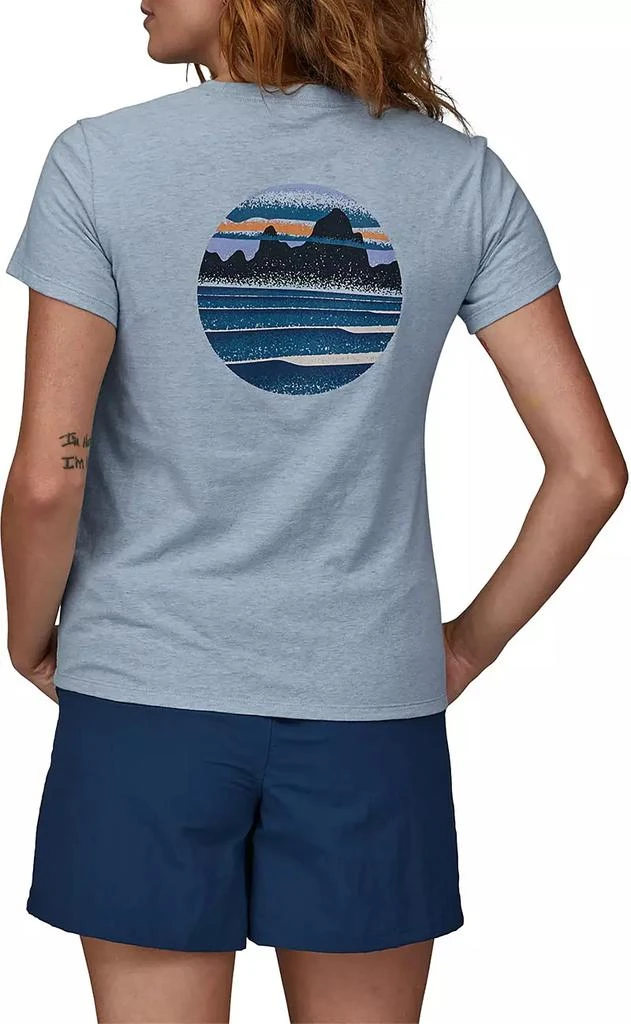 商品Patagonia|Patagonia Women's Skyline Stencil Responsibili-Tee Shirt,价格¥377,第1张图片