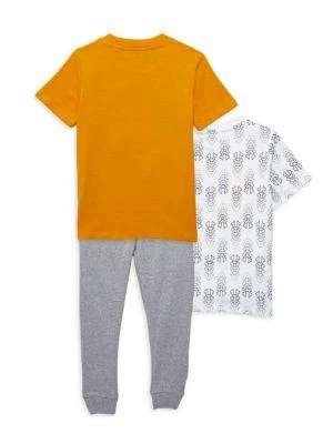 商品True Religion|Baby Boy's 3-Piece Tee & Joggers Set,价格¥159,第2张图片详细描述