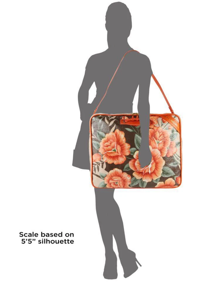 商品Balenciaga|Blanket Floral Weekender Bag,价格¥14502,第3张图片详细描述