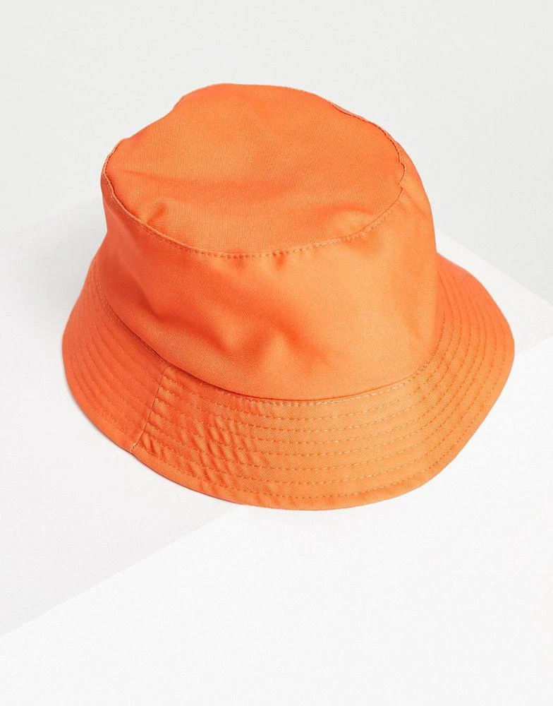 商品Topshop|Topshop bucket hat in orange,价格¥88,第4张图片详细描述