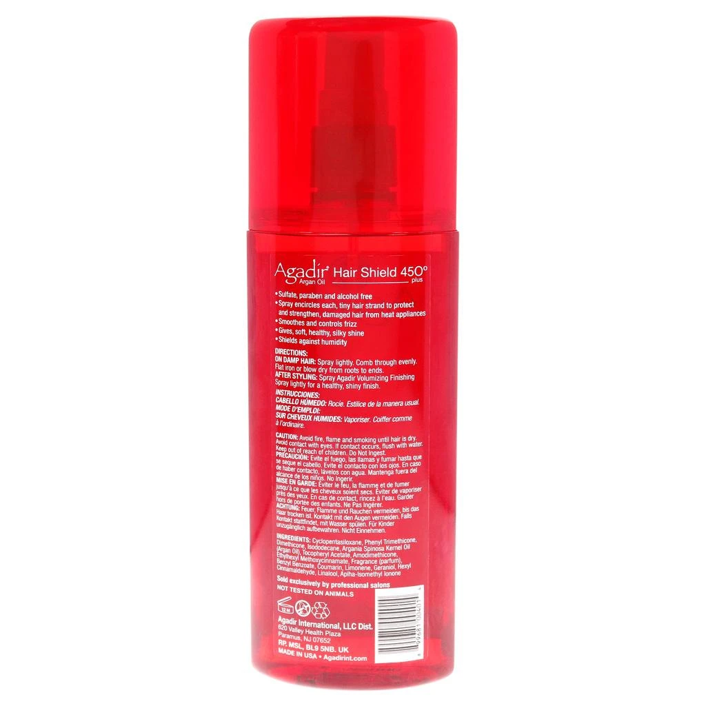 商品Agadir|Agadir Argan Oil Hair Shield 450 Plus For Unisex 6.7 oz Spray,价格¥178,第2张图片详细描述