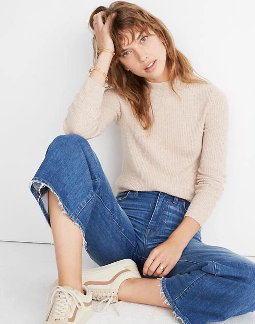 商品Madewell|Mockneck Pullover Sweater,价格¥436,第1张图片